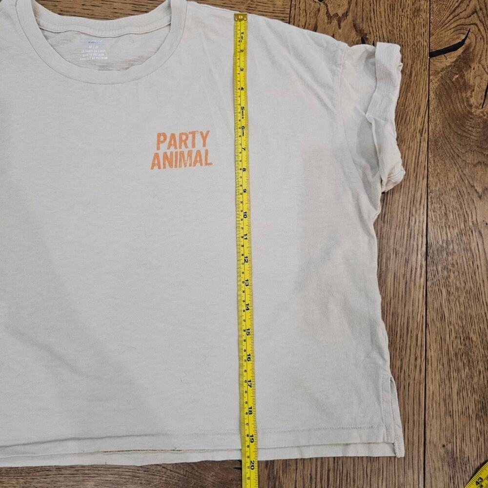 Aerie Oversized Party Animal Crop Tee - Picture 9 of 9
